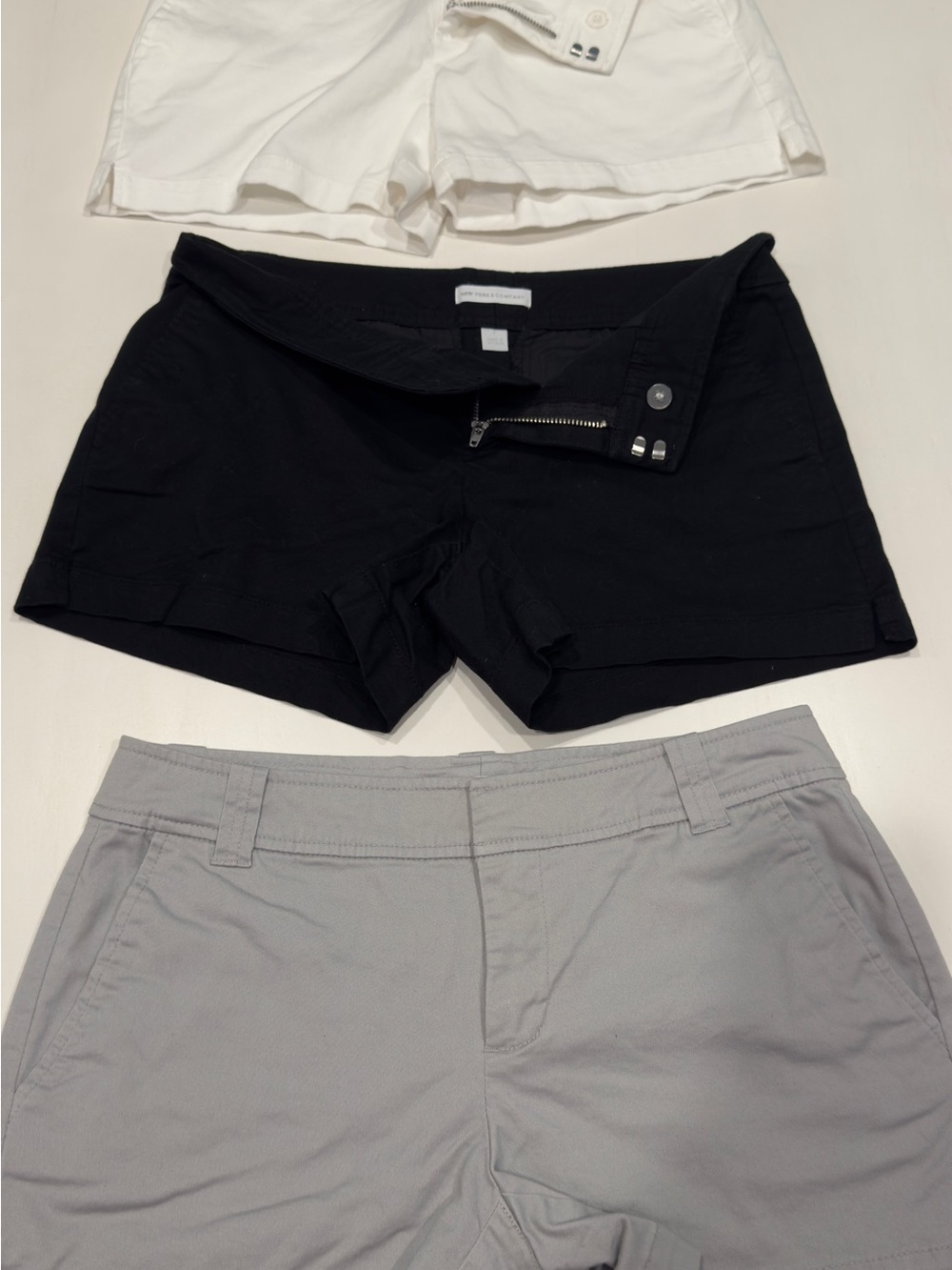 New York & Company Black 3” Shorts